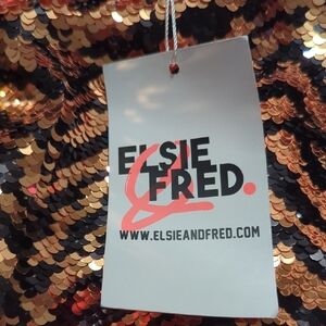 Elsie & Fred Sequin Top- S